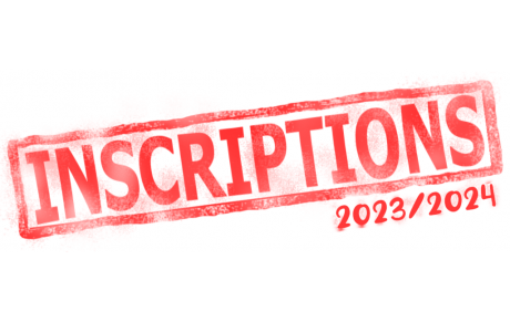 Ouverture des inscriptions 2023/2024