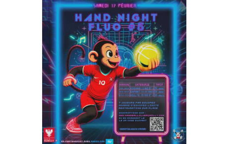 Hand Night Fluo Party #5  